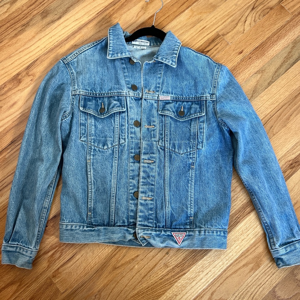 Vintage Guess by Georgio Marcino Light Blue Denim Jacket